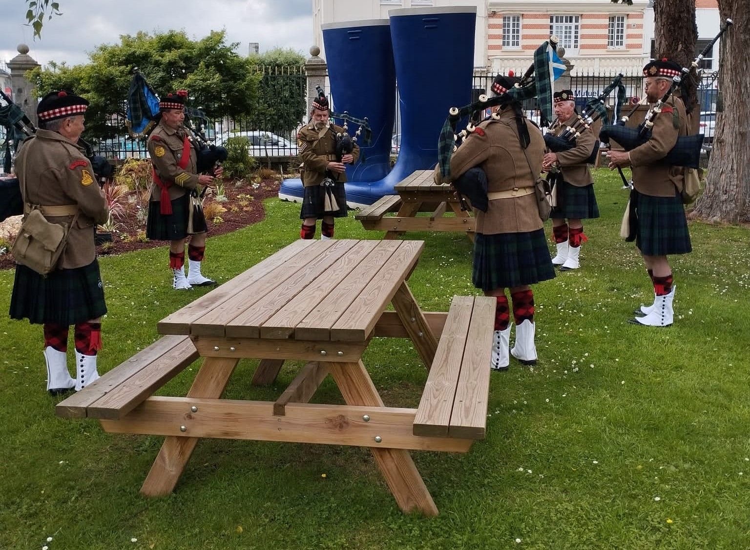 Commémoration de l'Appel du 18 juin, à Pont-Audemer