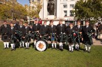 Manchester United Pipers for Peace 2022