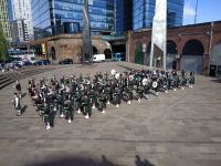 Manchester United Pipers for Peace 2022